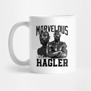 Marvelous Marvin Hagler Boxing Legend Signature Vintage Retro 80s 90s Bootleg Rap Style Mug